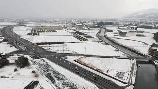 DJI SPARK 雪の田主丸