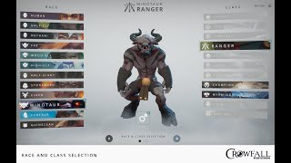 Crowfall - Classes and Races Overview