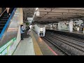 9月19日大宮駅 3032m 草津32号 651系1000番台 宮オオom204編成 入線