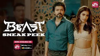 Beast Streaming on Sun NXT in Dolby Vision | Sneak Peek | Thalapathy Vijay | Pooja Hegde