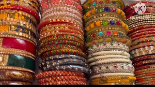 నా పెళ్లి గాజులు /my bangles collection/vlog