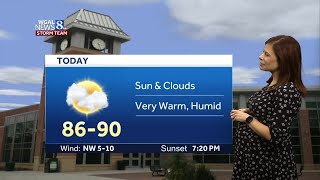 Central Pa. forecast: Hot, humid weather returns