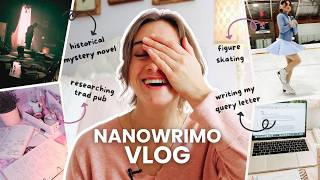 a 100% honest vlog about my nanowrimo so far... it's chaotic