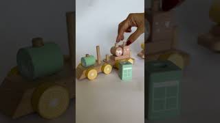 Multi Play Use Wooden Choo-Choo Train Set For Kids | SkilloToys.com