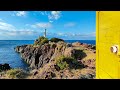 【4K Stroll】Cape Nagasakibana - Kagoshima - Japan / A Volcanic Rock Cape Overlooking Mount Kaimon