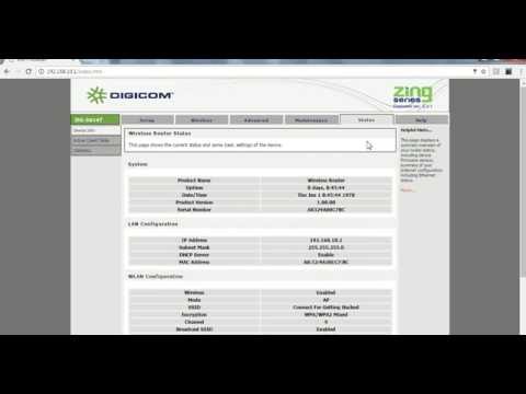 How to Change Wifi Password in Digicom Router How to Change Wifi Password in Digicom Router