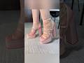 Strappy high heels sandals designs #shorts #shortsviral #youtubeshorts