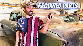 Can't Drive The Car Without These! Abandoned 1956 Chevy Build