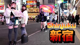 【４Ｋ60】nightwalk in Shinjuku【夜の新宿歌舞伎町をお散歩】2024年10月28日