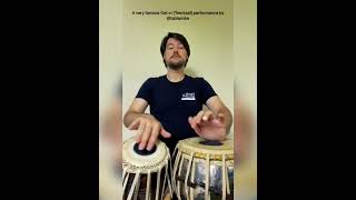 Tabla performance | Famous Gat in (Teentaal) by Tabla Mike #shorts #viral #tablasolo #Tablarythm_007