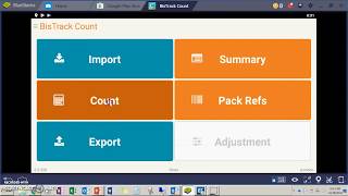 Bistrack count using phone