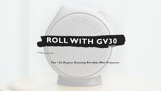 Roll Your Day with BenQ GV30 Portable Projector