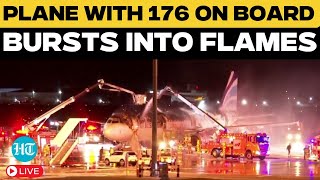 LIVE | Plane Catches Fire At South Korea Airport | Air Busan Plane, With 179 On Board, Catches Fire