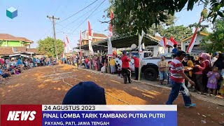 Final Lomba Tarik Tambang Putra Putri Desa Payang 2023