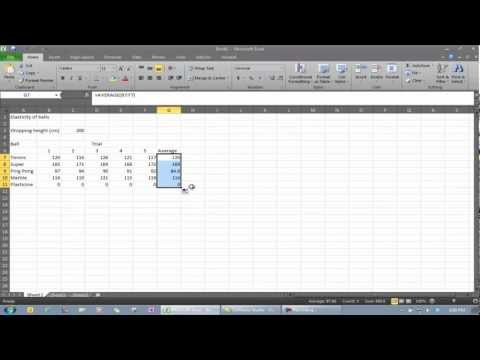 Average and Percentage in Excel.mp4 Average and Percentage in Excel.mp4