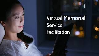 Virtual Memorial Service Facilitation and Online Funerals