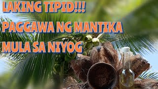 Walang Gastos sa Paggawa ng Mantika ng Niyog/Mantika mula sa Niyog