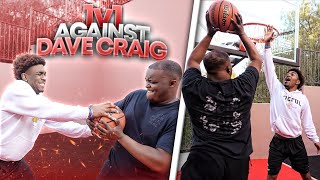" TeeTee Has To Tell Me If Shes In A Relationship Or Not If I WIN "| 1v1 Basketball Against Dave