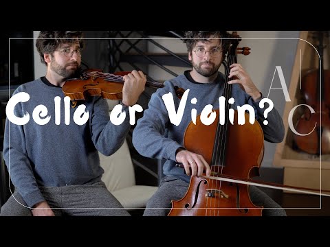Is the cello higher than the violin?