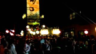 2011年石崎奉燈祭　迫力満点！　日本の夏祭り　石川県七尾市　石崎奉燈祭