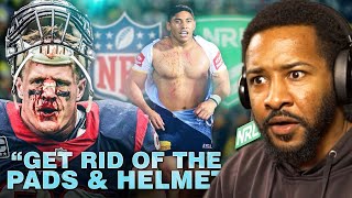 WHICH SPORT IS TOUGHER? NRL VS NFL | REACTION!