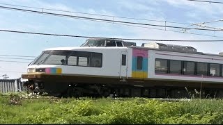 臨時快速「魚沼芝桜号」485系NO.DO.KA新ﾆｲ　臨9732M　新潟→越後湯沢