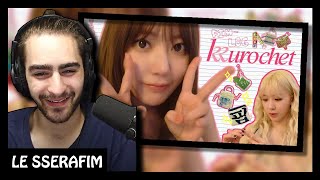 Reacting to Le Sserafim Sakura Fim-Log #7 Kkurochet