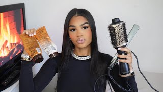 MA ROUTINE CAPILLAIRE : lissage brésilien, shampoing lissant, avoir un lissage on fleek!