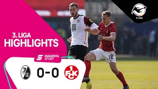 SC Freiburg II - 1. FC Kaiserslautern | Highlights 3. Liga 21/22