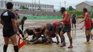 長岡高校ラグビー部 2014夏･OB戦②