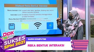 Sukses SPM (2021) | Sains Komputer - Reka Bentuk Interaksi