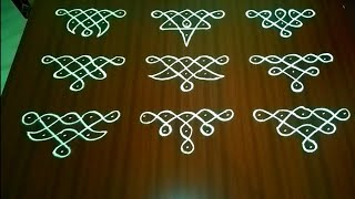 picture Simple Side Border Design Rangoli simple side border designs with dots