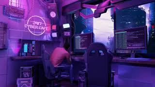 4K - 24/7 Cyber Cafe Lofi Hip-Hop Jazz Collection 🎶 to Code - Troubleshoot - Relax