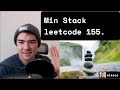 Min Stack Solution - Leetcode 155 - Whiteboard and Code walkthrough
