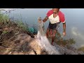 traditional odia net fishing odia nae macha dhara ଆମେ ଧରିଲୁ ଜାଲ ରେ ମାଛ river fishing hunting net