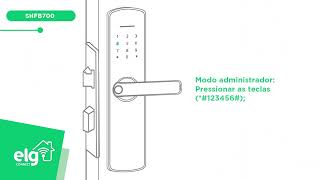 Fechadura Biométrica Inteligente - SHFB700
