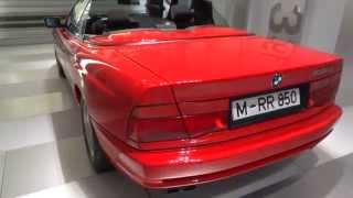 BMW 850i Prototype Convertible at BMW Museum in Munich