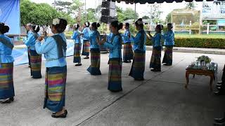 การแสดง(รำประกอบเพลง)ในงานมหกรรมสร้างสุขภาวะผู้สูงอายุ