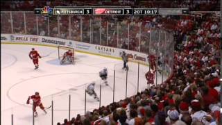 2008 Playoffs: Pit @ Det - Game 5 (OT Highlights)