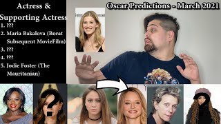 Oscar Predictions - March 2021
