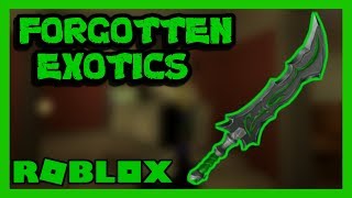 New Exotic Knife Code In Roblox Assassin Gives An Exotic Knife - roblox assassin 2018 knife codes