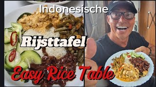 Hoe maak je makkelijk een Indonesische Rijsttafel | How to make an easy Indonesian Rice Table