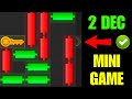 2 December Hamster Kombat Daily Puzzle Solved | Hamster Kombat Mini Game | Alto #hamstercombat