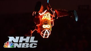 Gritty lights up Stadium Series with incredible entrance | NHL | NBC Sports