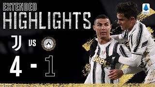 Juventus 4-1 Udinese | Clinical Finishing from CR7, Dybala & Chiesa! | EXTENDED Highlights