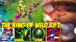 THE KING OF WILD RIFT WITH TEEMO - NOBODY CAN CATCH HIM