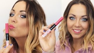 LIQUID LIPSTICK REVIEW | DRUGSTORE | RIMMEL PROVOCALIPS 16hr kiss proof | MAKEUP TUTORIAL