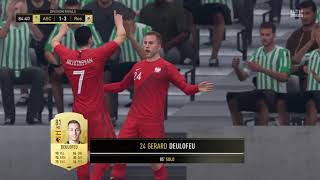 Deulofeu rabona lob goal - FIFA 19