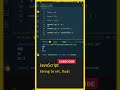 JavaScript Tutorial For Beginners, Variables (String to intfloat), JavaScript Tutorial In Telugu JS