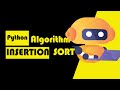 ASMR Programming - INSERTION SORT Algorithm Python - No Talking ( VIP )